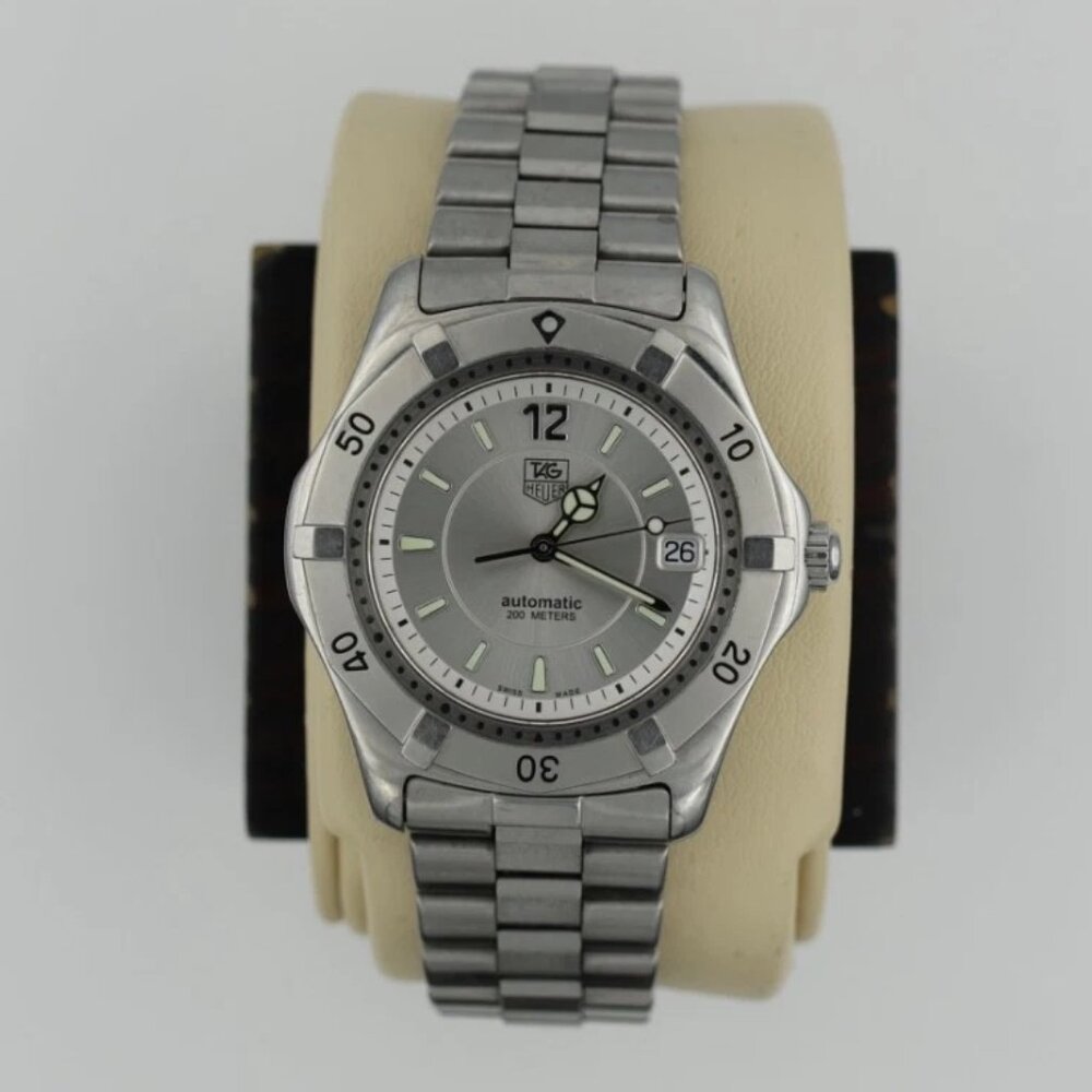 Tag Heuer WK2116.BA0311 Mens 2000 Series Automatic Watch Silver Stainless Steel